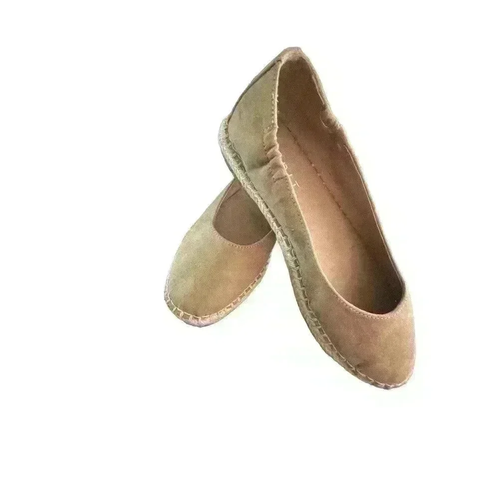 EspritWomen's Queen Espadrilles Flats Sz 6 Color Taupe